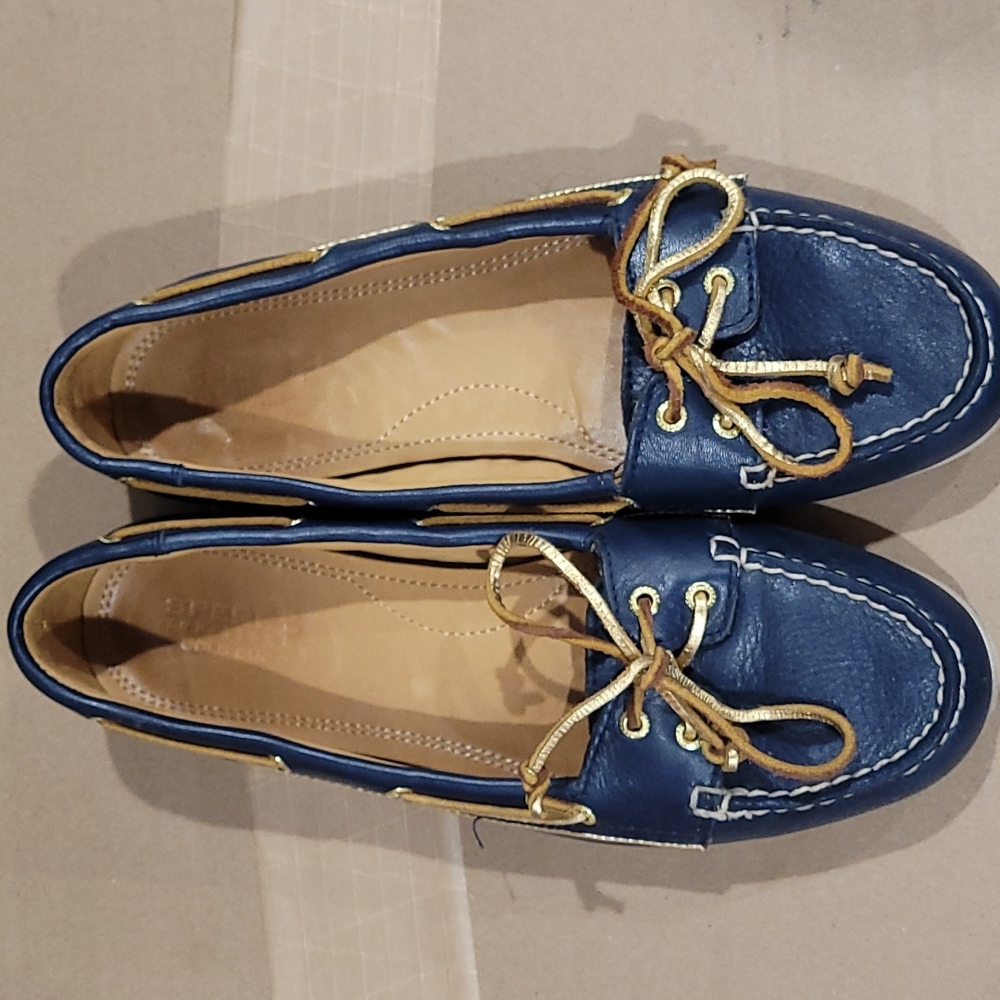 Sperry Blue Topsider Gold Cup